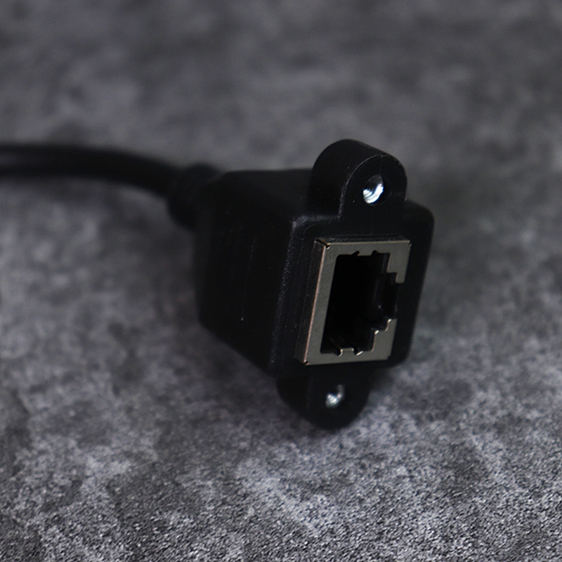 RJ45 female socket cat 5 plug wiring RJ45 female to male Manufacturer ...