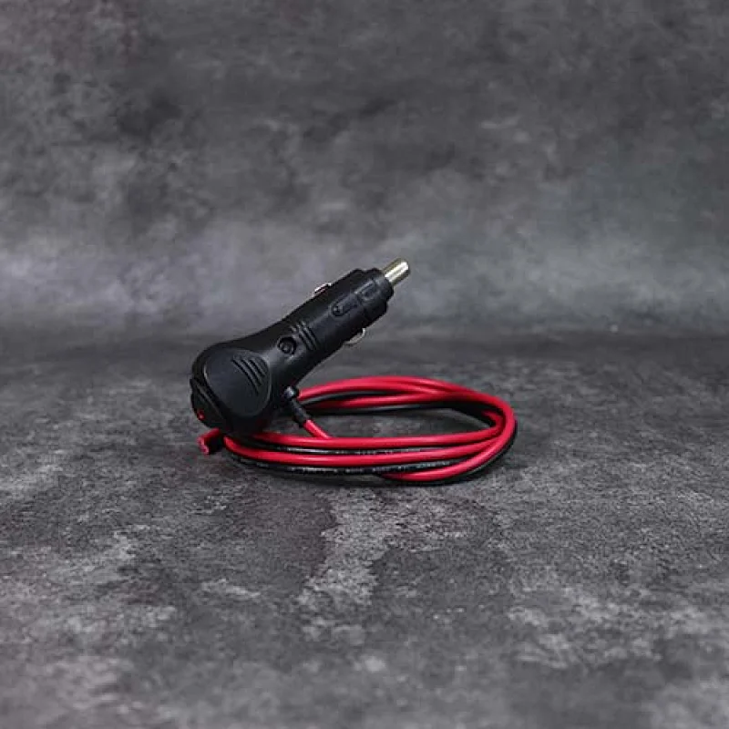 male cigarette lighter plug, 24v cigarette lighter plug, cigarette lighter plug with leads from DAMAVO
