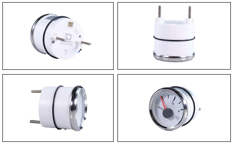water level gauge, water tank water level indicator, water gauge meter DAMAVO
