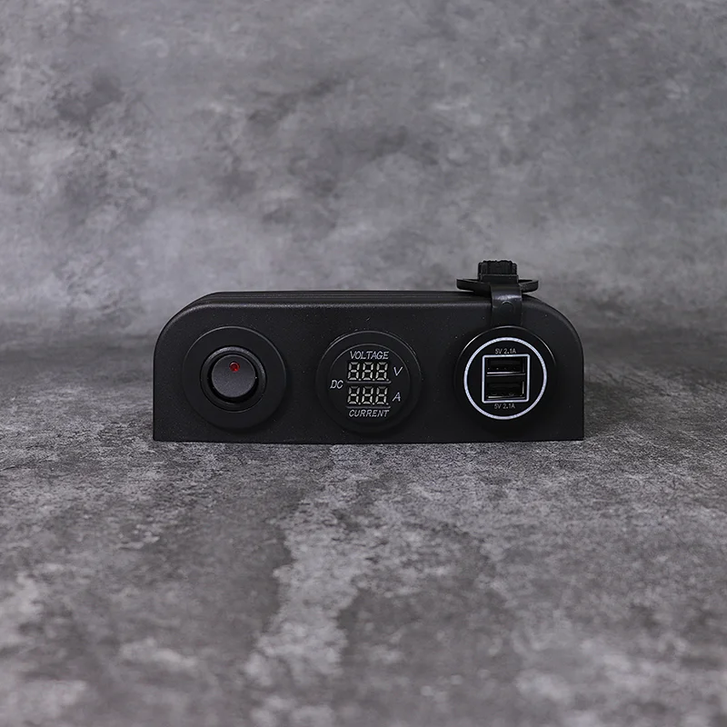 boat USB, 12 volt voltmeter， car voltmeter cigarette lighter manufacturer