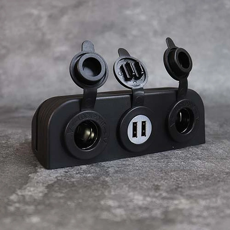 Car accessory socket cigarette lighter phone charger 12V to outlet