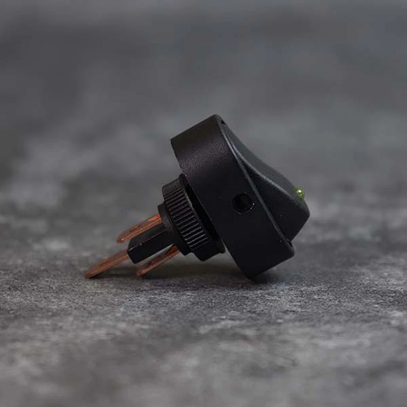 Surface mounted rocker switch replacing boat Jeep light switch POD