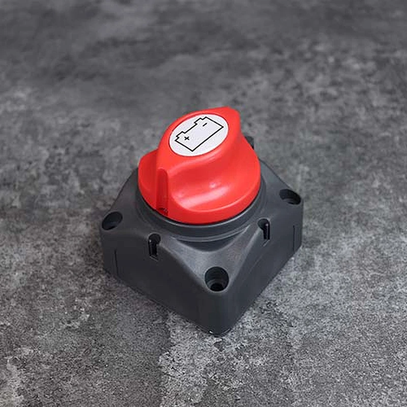 12V battery cut off switch inside car RV battery disconnect