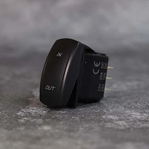 DAMAVO marine dash switches, rocker switch on position, rocker switch pod