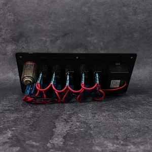 waterproof switch panels for boats, 12 volt RV switch panel, marine boat rocker switches