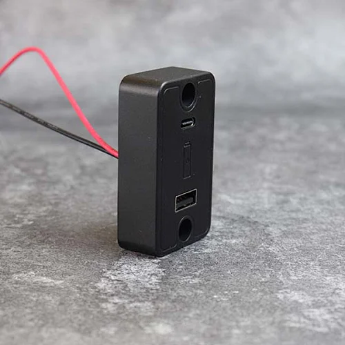 DAMAVO car socket, 12 volt plug and socket, electric charger