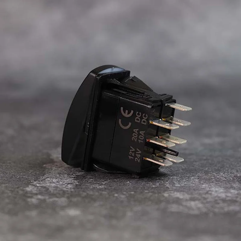 marine dash switches, rocker switch on position, rocker switch pod manufacturer
