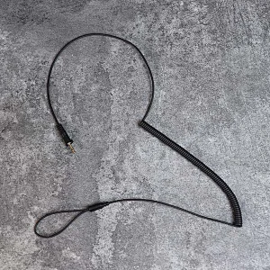 DAMAVO coiled cable black, coiled cable factory, custom power cord company