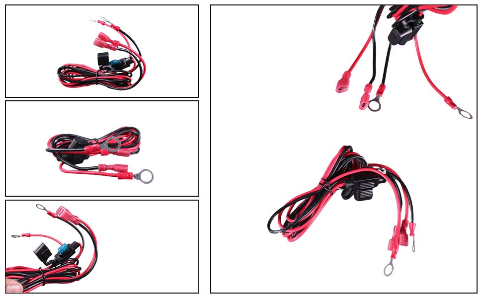 12vdc cable, fuse cable, power cable with fuse manufacturer