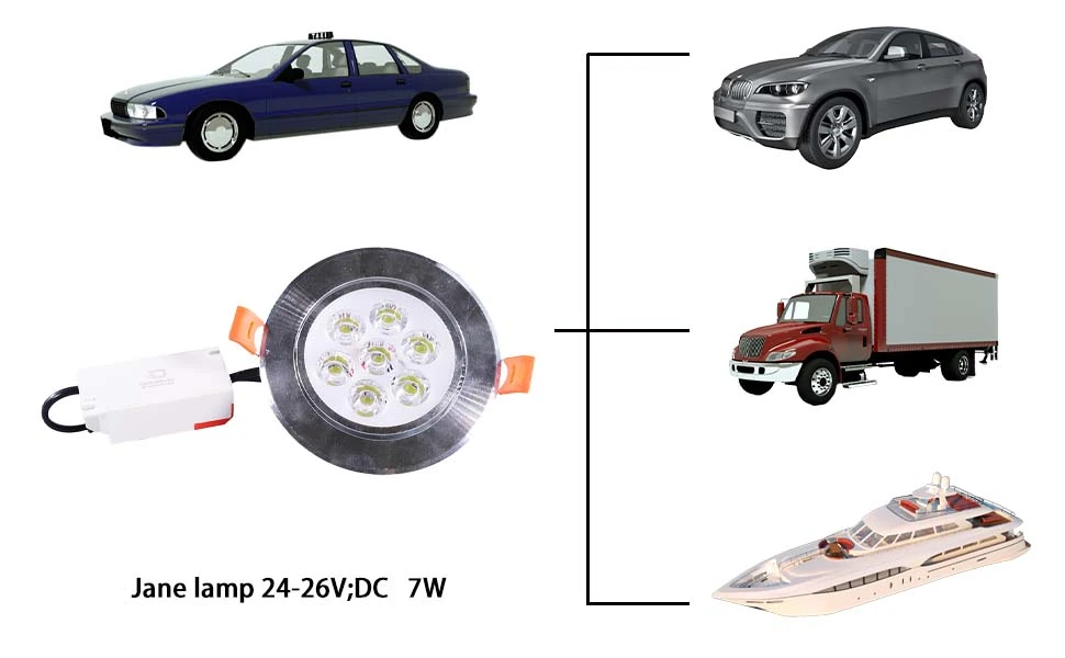 best 12V LED downlight campervan, camper replacement lights, 12V DC downlights