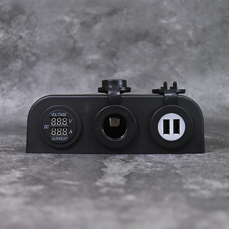 waterproof usb outlet, waterproof cigarette lighter socket, waterproof voltmeter manufacturer