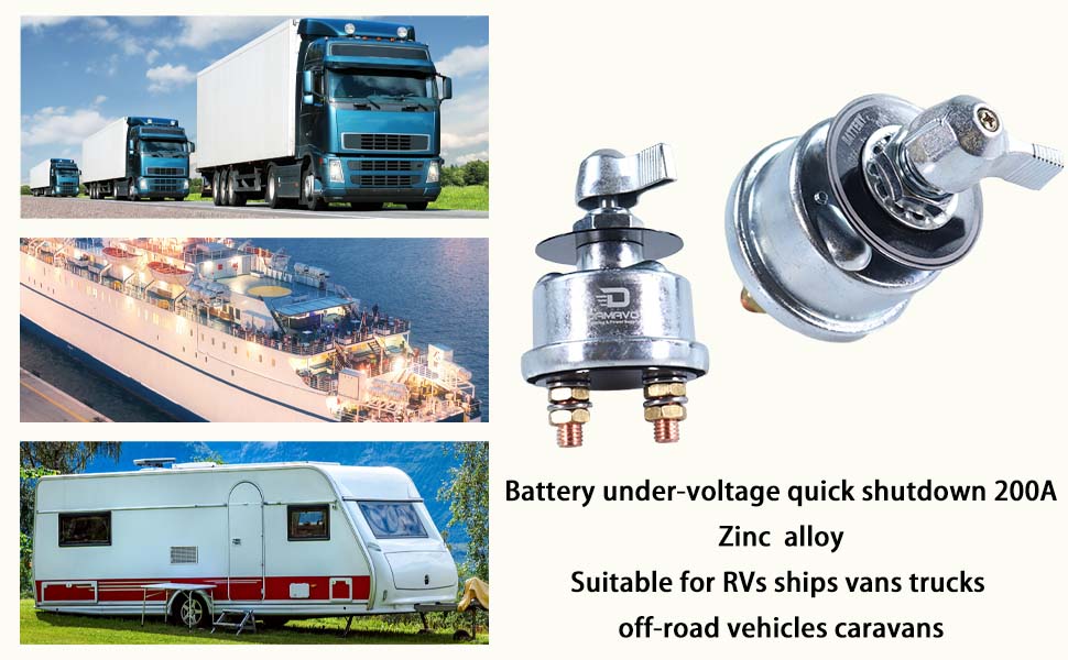 RV battery disconnect switch, car battery disconnect switch, 12 volt battery disconnect switch factory