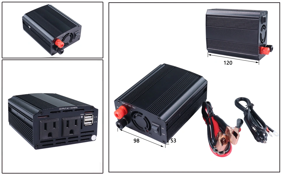 110V cigarette lighter adapter, cigarette lighter to 110V converter, inverter that plugs into cigarette lighter manufacturer
