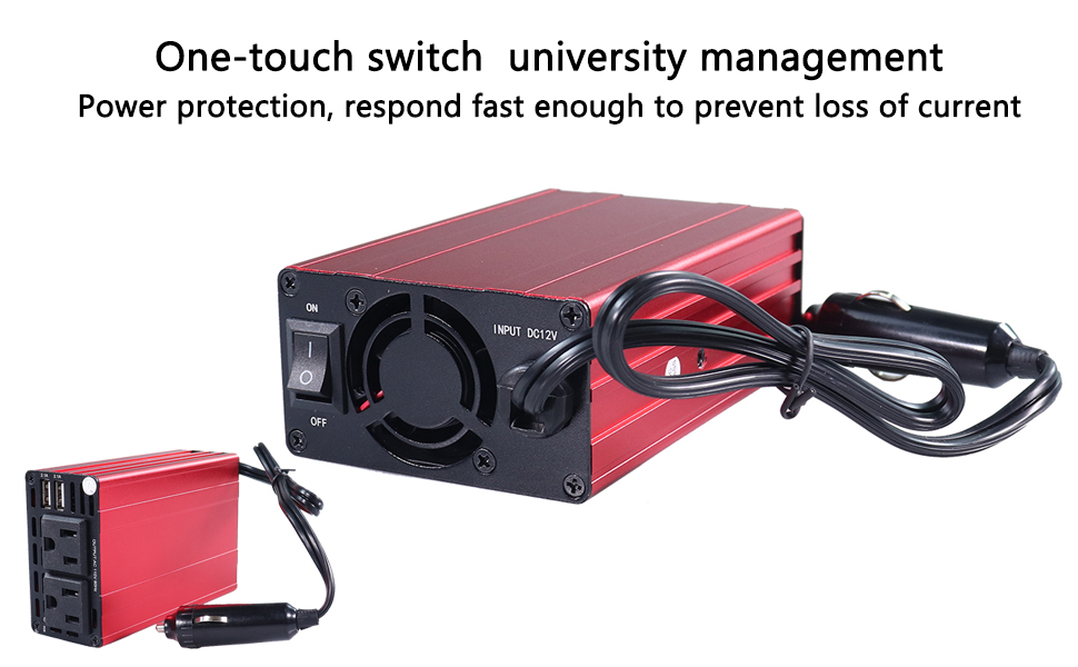 high-quality cigarette lighter power converter, inverter with cigarette lighter plug, DAMAVO