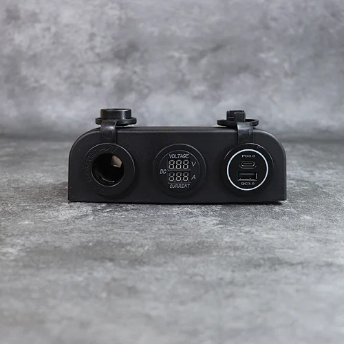 marine USB charging port, car charging port, 12 volt ammeter factory