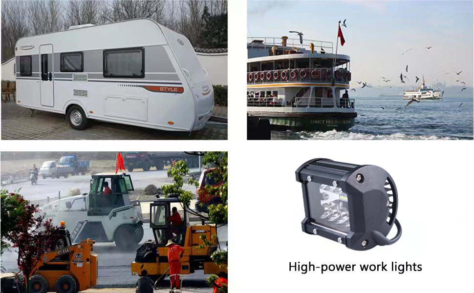 excavator lamp, LED lights for travel trailers, small 12 volt LED lights factory