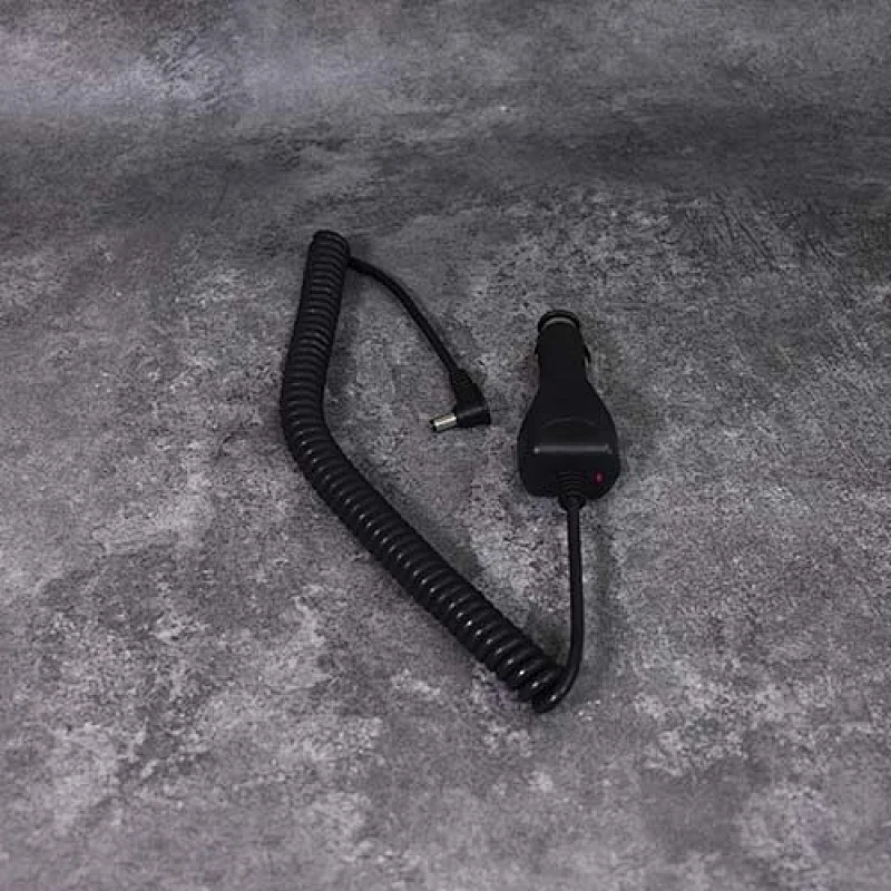 coiled power cord, car DC plug, cigarette lighter charger for car from DAMAVO