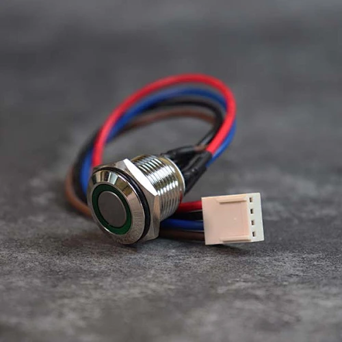 DAMAVO panel mount push button, metal rocker switch, panel mount momentary push button switch