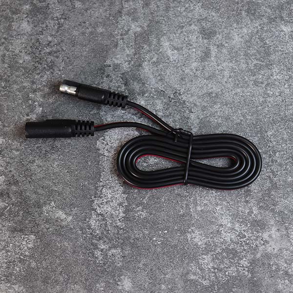 SAE To SAE Extension Cable 6.5FT | 10AWG Heavy Duty | Solar Panel Automotive Charging Adapter