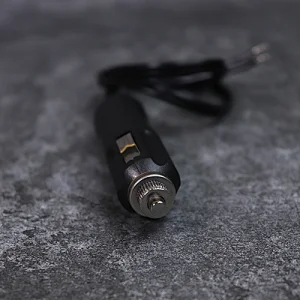 universal car charger adapter, 15 Amp cigarette lighter plug, low profile cigarette lighter plug