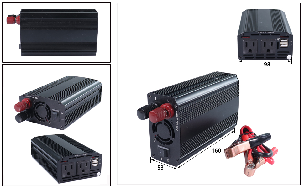 inverter cigarette lighter, cigarette lighter to 240V inverter, cigarette socket inverter factory