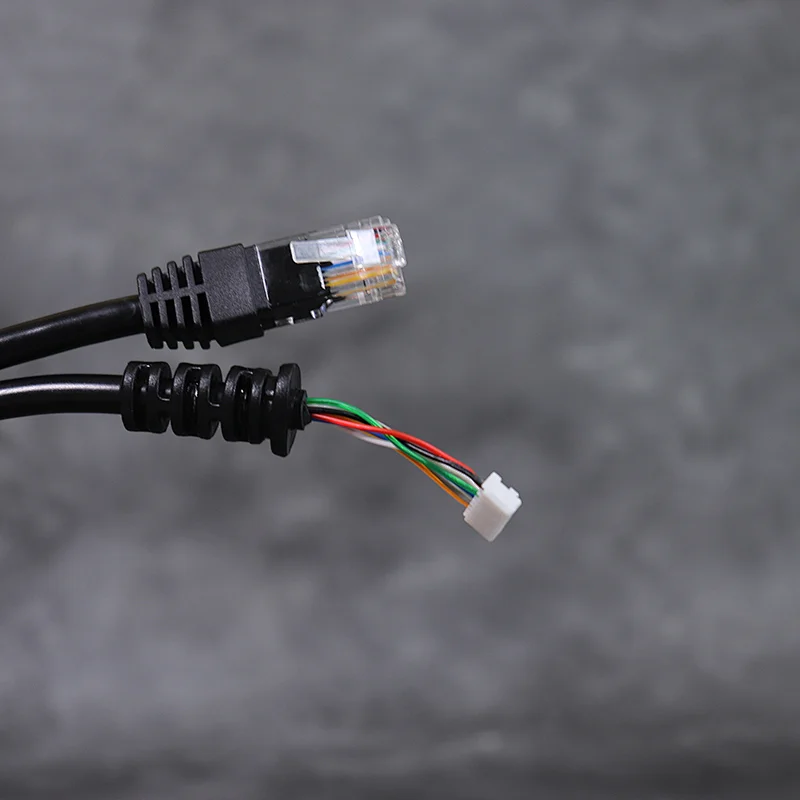 DAMAVO coiled ethernet cable, RG45 Cable, spiral ethernet cable