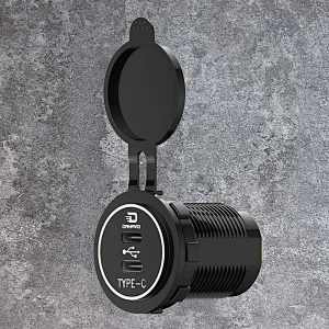 YM1314 Dual USB C flush mount