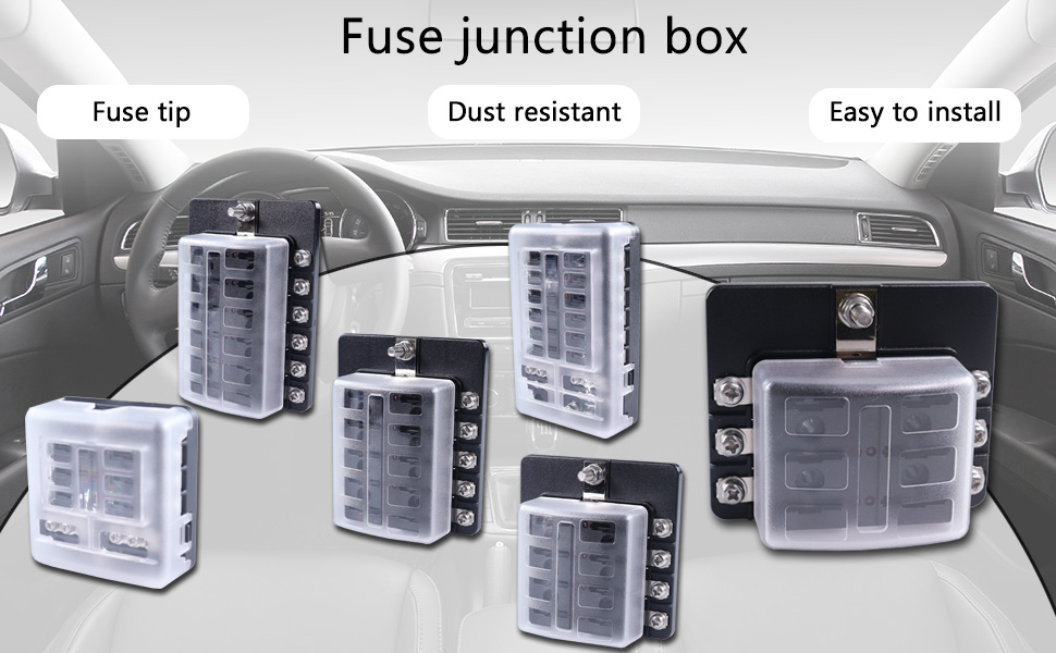 fuses box, motorsport fuse and relay box, 30 amp fuse block-DAMAVO