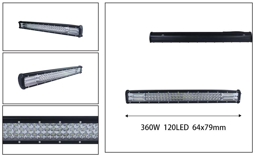 long light bar, roof top light bar, boat trailer light bar