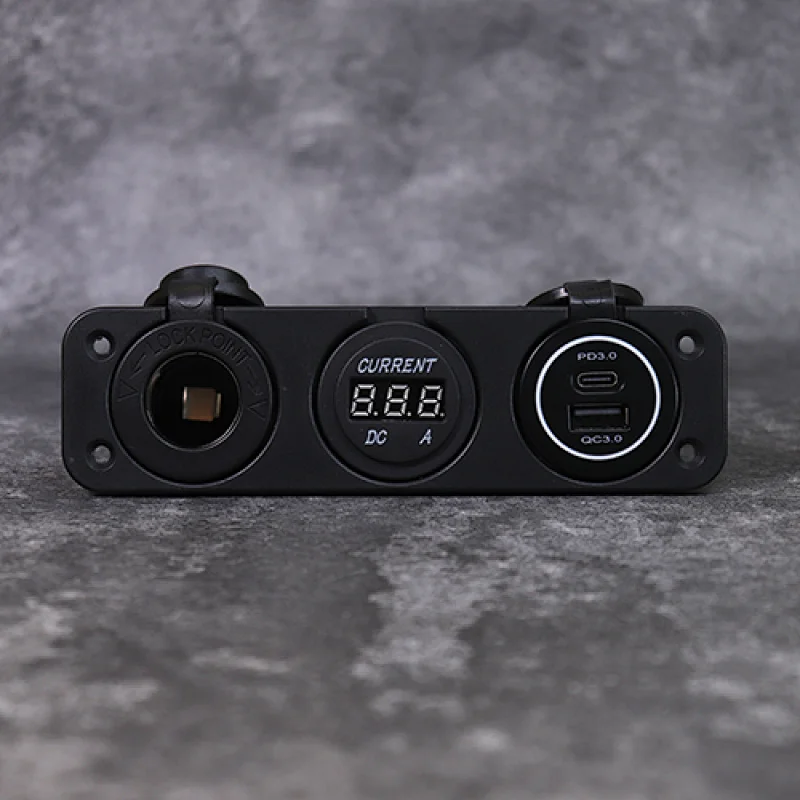 DAMAVO C charger for car, 12v cig socket, car charger to USB C