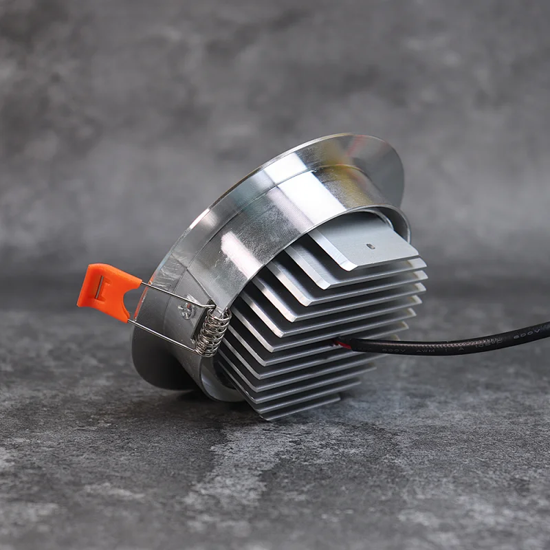 12V LED downlight campervan, camper replacement lights, 12V DC downlights factory
