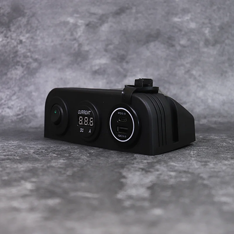 custom marine switch panel, mini USB C charger, 12V USB C adapter factory