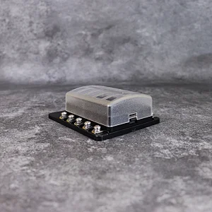 DAMAVO marine fuse block, 10 way fuse box, boat switch panel with fuses