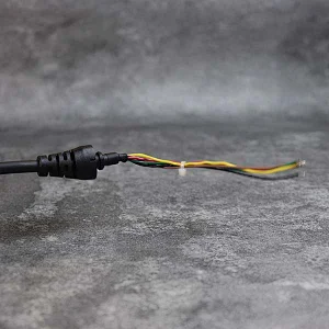 coiled extension cable, spiral coiled power cable, braided coiled cable for sale