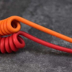 6 core coiled cable, curly electrical cable, telephone spiral wire manufacturer