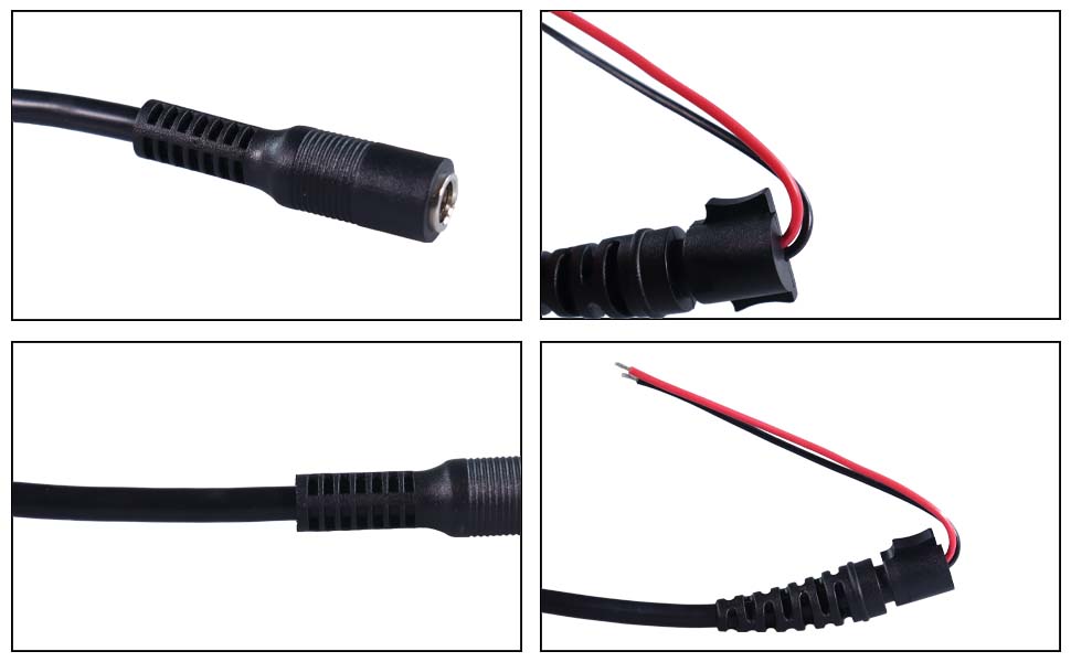 DAMAVO DC14v power cord, power harness cable, DC 9v cord