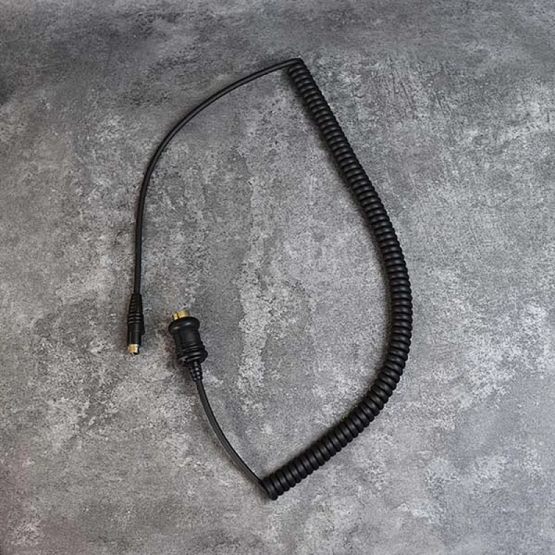 DAMAVO mini xlr extension cable, 8 core coiled cable, coiled mic cable