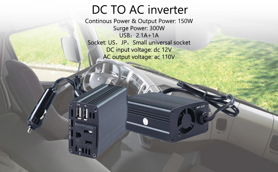 car lighter to AC adapter, 12V DC USB outlet, car lighter adapter to AC outlet, DAMAVO manufacturer
