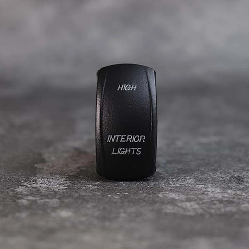 Boat rocker switches labeled caravan marine breaker Manufacturer DAMAVO