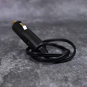 universal car charger adapter, 15 Amp cigarette lighter plug, low profile cigarette lighter plug