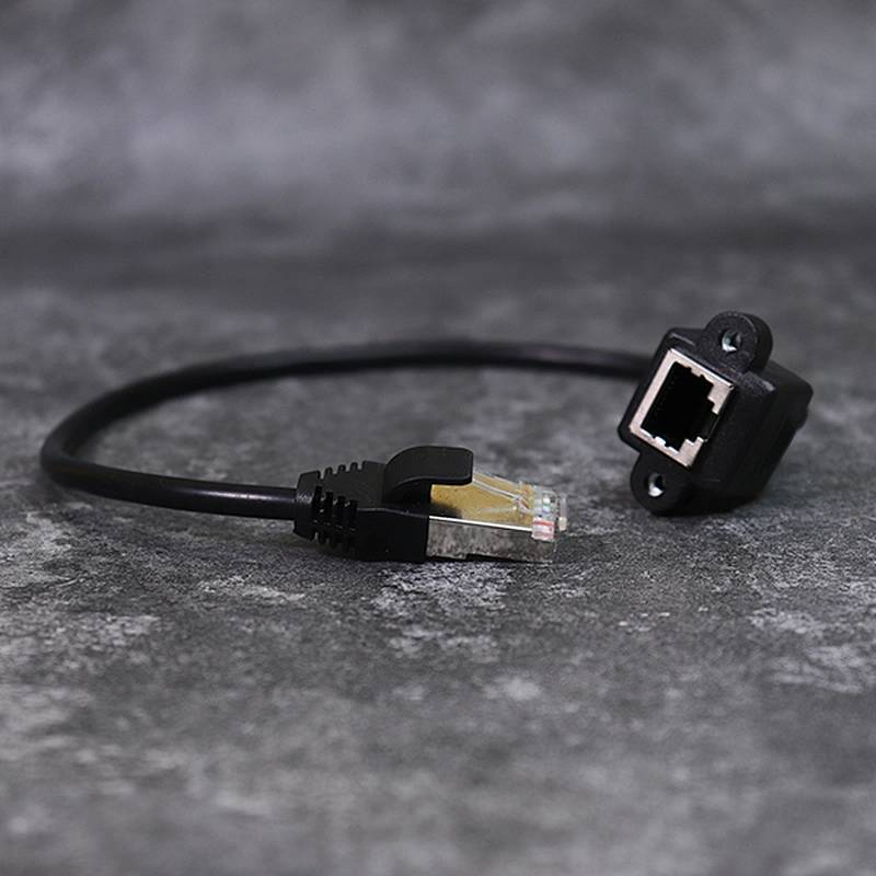 RJ45 female socket cat 5 plug wiring RJ45 female to male Manufacturer ...