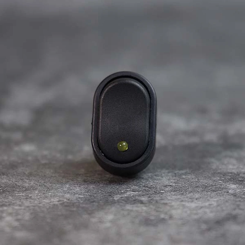 Surface mounted rocker switch replacing boat Jeep light switch POD