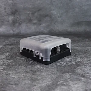 DAMAVO caravan fuse box，6 way fuse box，accessory fuse block