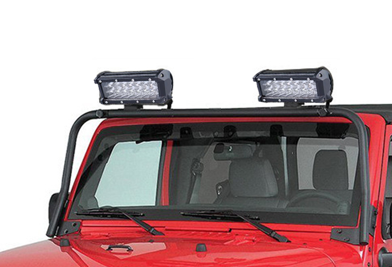 hotsale curved led bar, 12v uv light, forklift lights safety