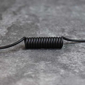 best flexy coiled extension cord, coiled mains cable, diy coiled usb cable
