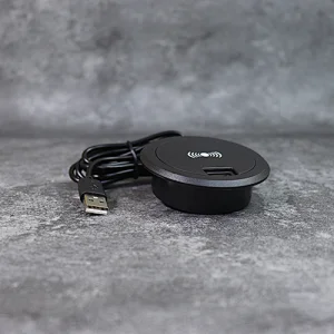 DAMAVO desk top USB charger, table USB charger, desk mount USB charger