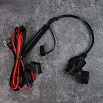 motorcycle USB charger waterproof, waterproof USB port motorcycle, waterproof 12V USB socket motorcycle