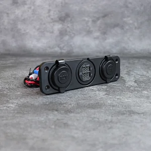 vehicle USB charger，socket 24V, voltmeter and ammeter price manufacturer