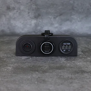car type C charger, best type C car charger, voltmeter with charger factory