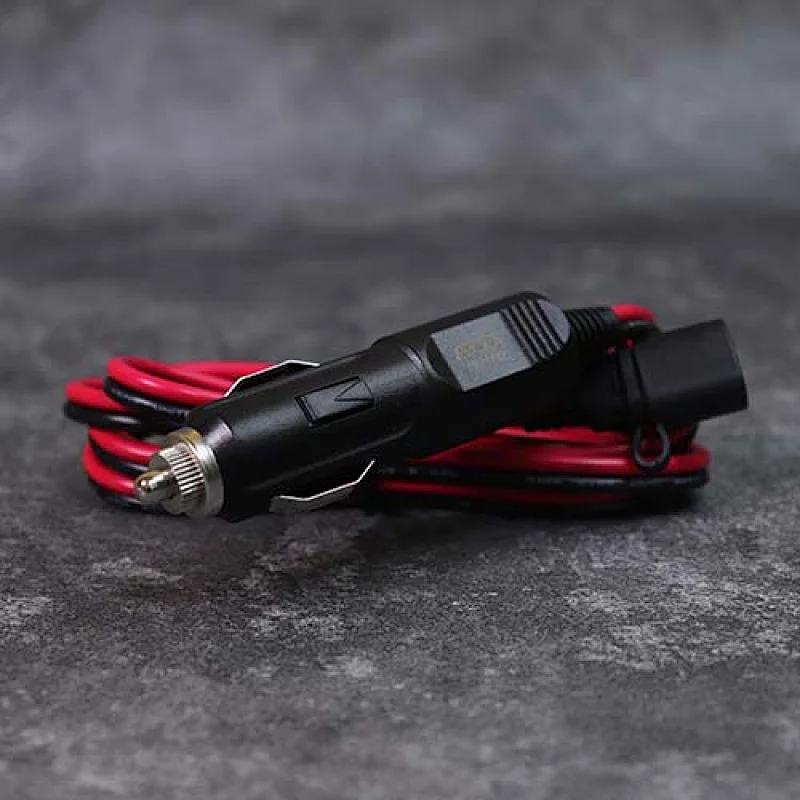 heavy duty 12 volt plug, car charger with cable, cigarette lighter plug charger